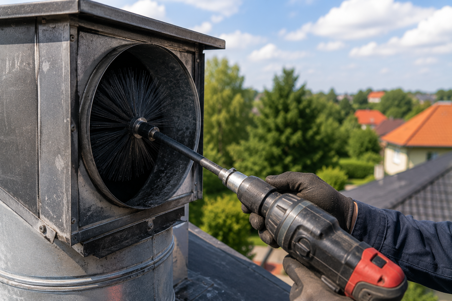 Chimney cleaning