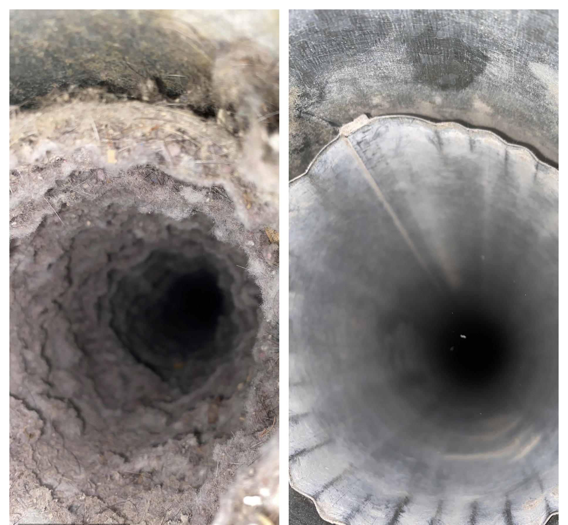 Dryer vent cleaning